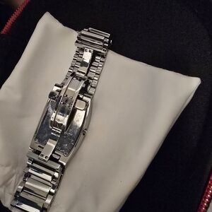 Silver Stainless Steel Men's Bracelet Watch Band